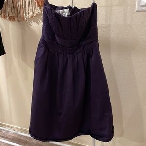 David’s Bridal purple formal dress size 6